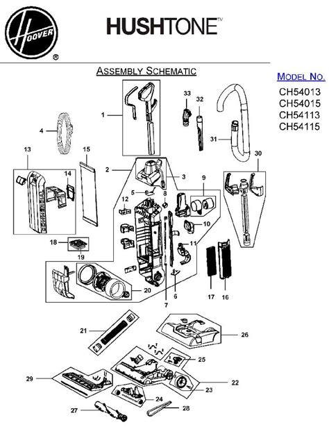 hoover ch54115 parts.